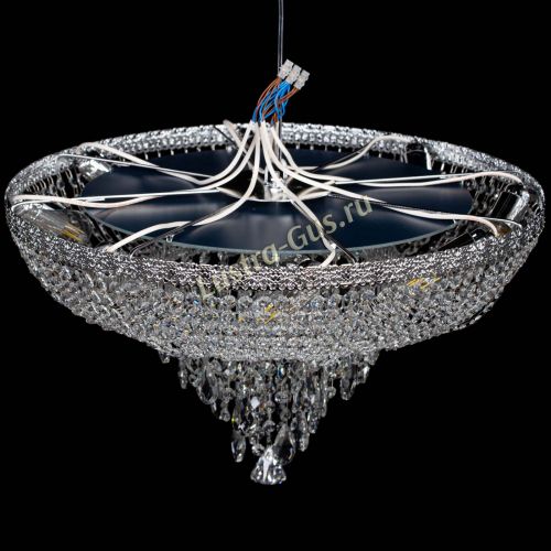 Люстра Токката Пирамида журавлик фиолетовая в Саратове Гусь Хрустальный