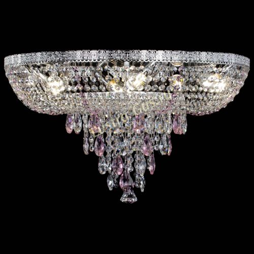 Люстра Токката Пирамида журавлик розовая в Саратове Гусь Хрустальный