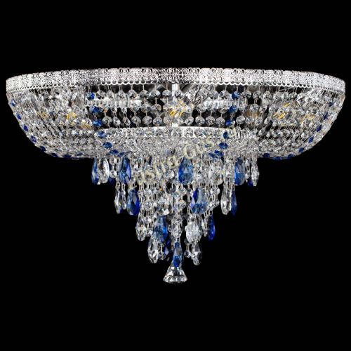 Люстра Токката Пирамида журавлик синяя в Саратове Гусь Хрустальный