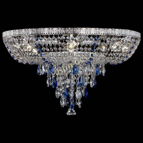 Люстра Токката Пирамида журавлик синяя в Саратове Гусь Хрустальный