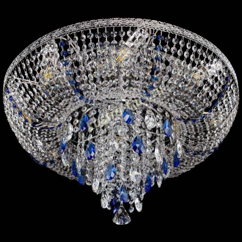 Люстра Токката Пирамида журавлик синяя в Саратове Гусь Хрустальный