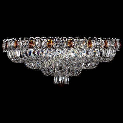 Люстра Тройное Кольцо пластинка чайная в Саратове Гусь Хрустальный