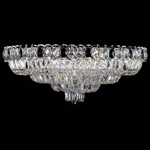 Люстра Тройное Кольцо пластинка черная в Саратове Гусь Хрустальный