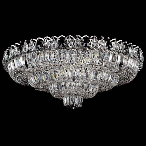 Люстра Тройное Кольцо пластинка черная в Саратове Гусь Хрустальный