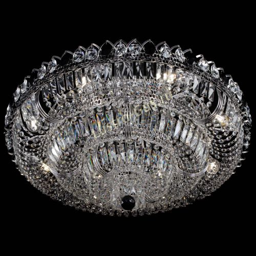 Люстра Тройное Кольцо пластинка черная в Саратове Гусь Хрустальный