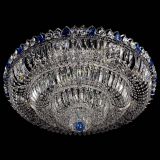 Люстра Тройное Кольцо пластинка синяя в Саратове