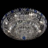 Люстра Тройное Кольцо пластинка синяя в Саратове