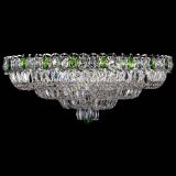 Люстра Тройное Кольцо пластинка зеленая в Саратове