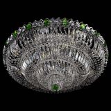 Люстра Тройное Кольцо пластинка зеленая в Саратове