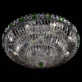 Люстра Тройное Кольцо пластинка зеленая в Саратове