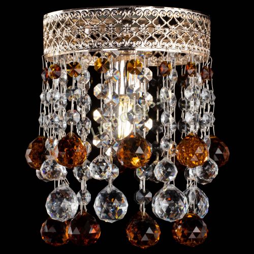 Люстра Венеция №1 шар чайная в Саратове Гусь Хрустальный