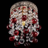 Люстра Венеция №1 шар красная в Саратове