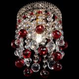 Люстра Венеция №1 шар красная в Саратове