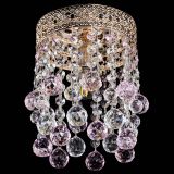 Люстра Венеция №1 шар розовая в Саратове