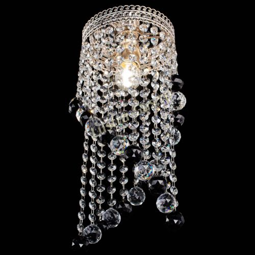 Люстра Венеция №1 Сигма черная в Саратове Гусь Хрустальный