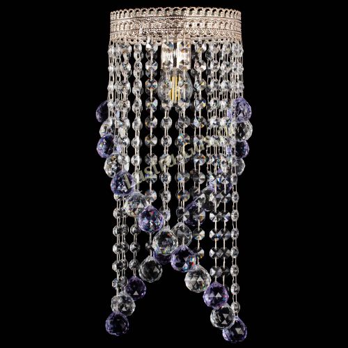 Люстра Венеция №1 Сигма фиолетовая в Саратове Гусь Хрустальный