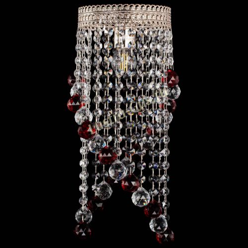 Люстра Венеция №1 Сигма красная в Саратове Гусь Хрустальный