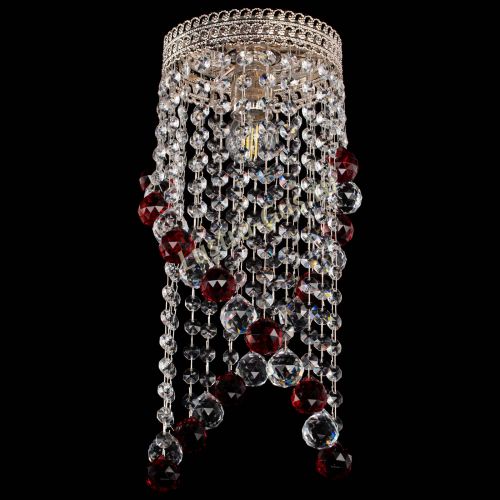 Люстра Венеция №1 Сигма красная в Саратове Гусь Хрустальный