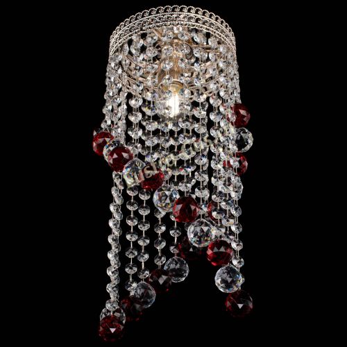 Люстра Венеция №1 Сигма красная в Саратове Гусь Хрустальный