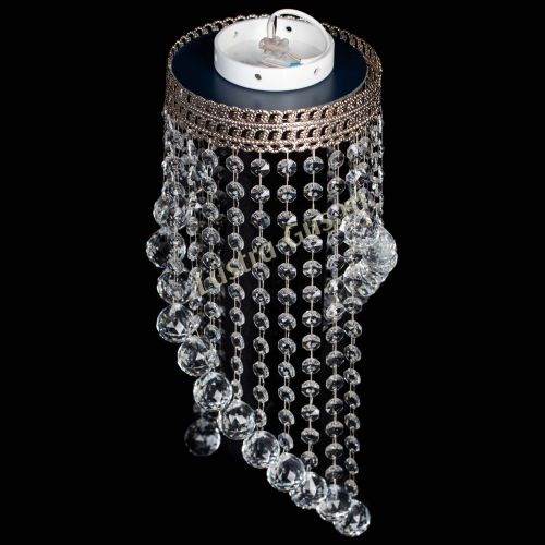 Люстра Венеция №1 Сигма розовая в Саратове Гусь Хрустальный