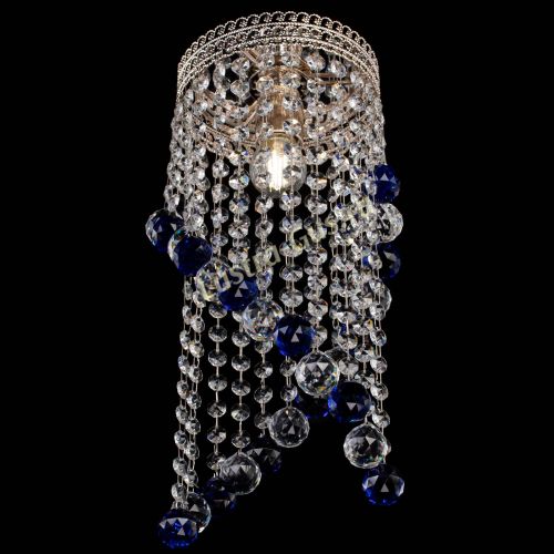 Люстра Венеция №1 Сигма синяя в Саратове Гусь Хрустальный