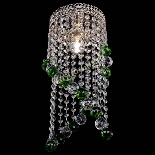 Люстра Венеция №1 Сигма зеленая в Саратове Гусь Хрустальный