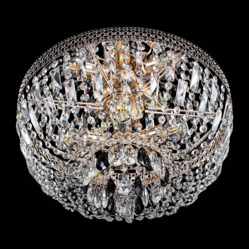 Люстра Венеция Астра черная №5 в Саратове Гусь Хрустальный