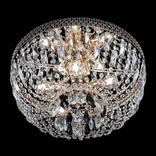 Люстра Венеция Астра черная №5 в Саратове Гусь Хрустальный