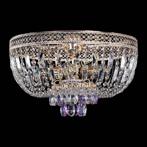 Люстра Венеция Астра фиолетовая №5 в Саратове Гусь Хрустальный