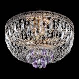 Люстра Венеция Астра фиолетовая №5 в Саратове