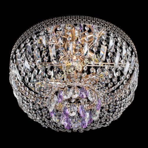 Люстра Венеция Астра фиолетовая №5 в Саратове Гусь Хрустальный