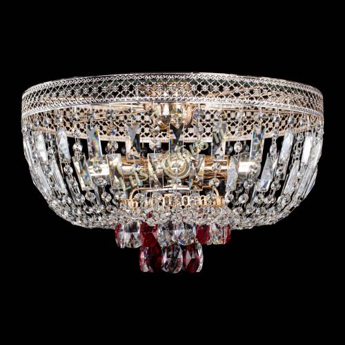 Люстра Венеция Астра красная №5 в Саратове Гусь Хрустальный