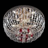 Люстра Венеция Астра красная №5 в Саратове