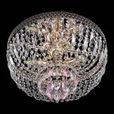 Люстра Венеция Астра розовая №5 в Саратове