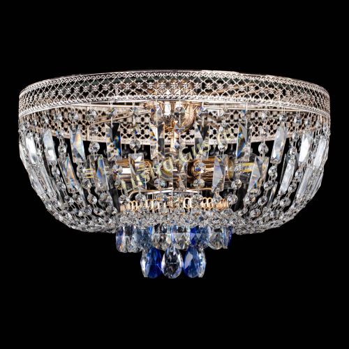 Люстра Венеция Астра синяя №5 в Саратове Гусь Хрустальный