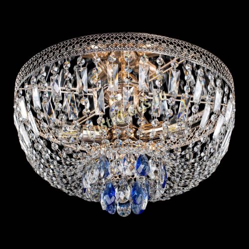 Люстра Венеция Астра синяя №5 в Саратове Гусь Хрустальный