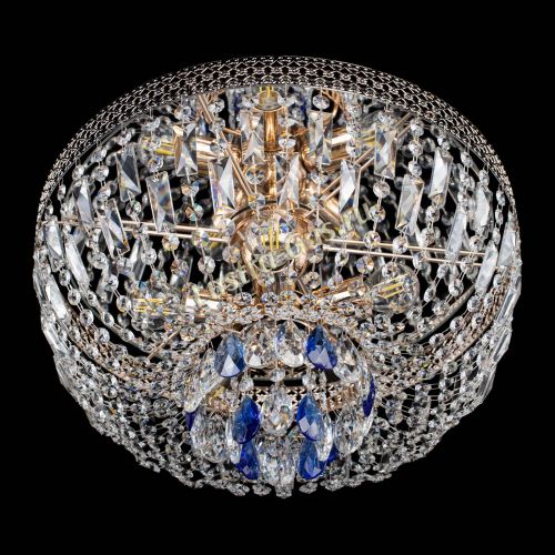 Люстра Венеция Астра синяя №5 в Саратове Гусь Хрустальный