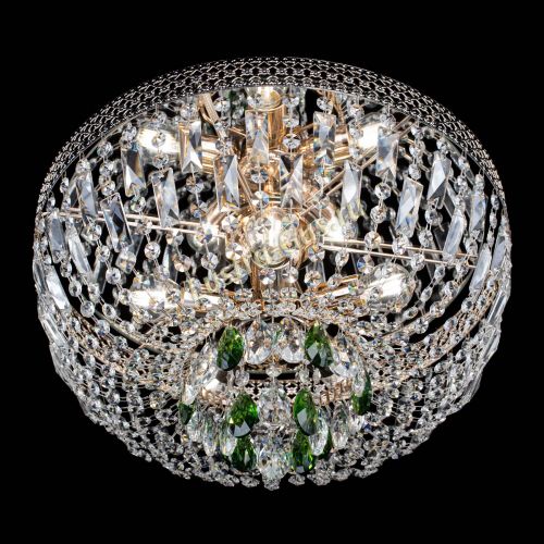 Люстра Венеция Астра зеленая №5 в Саратове Гусь Хрустальный