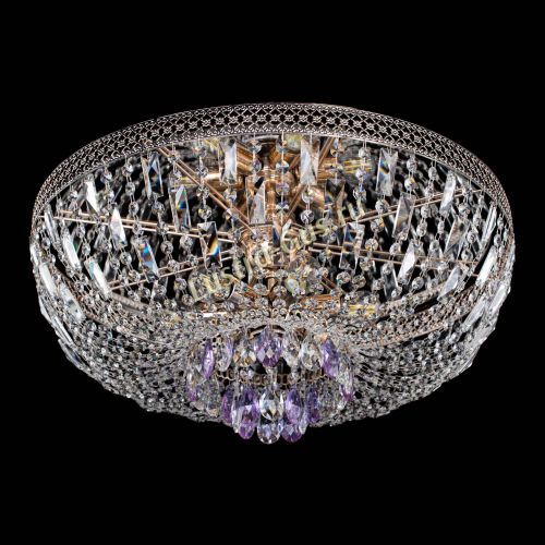 Люстра Венеция Астра №6 фиолетовая в Саратове Гусь Хрустальный