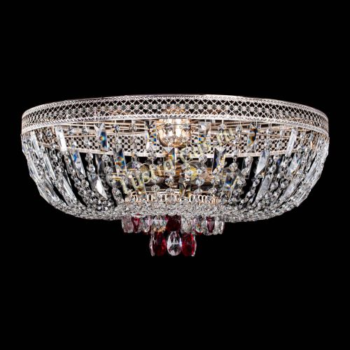 Люстра Венеция Астра №6 красная в Саратове Гусь Хрустальный