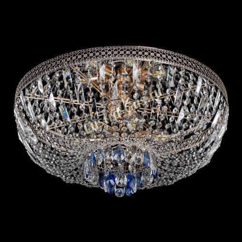 Люстра Венеция Астра №6 синяя в Саратове Гусь Хрустальный