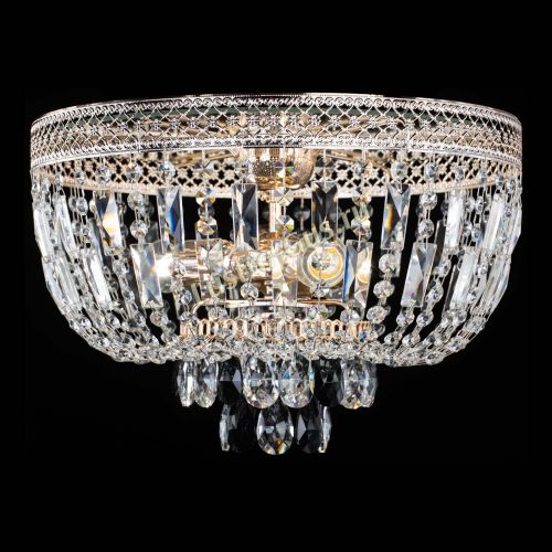 Люстра Венеция Астра №3 черная в Саратове Гусь Хрустальный