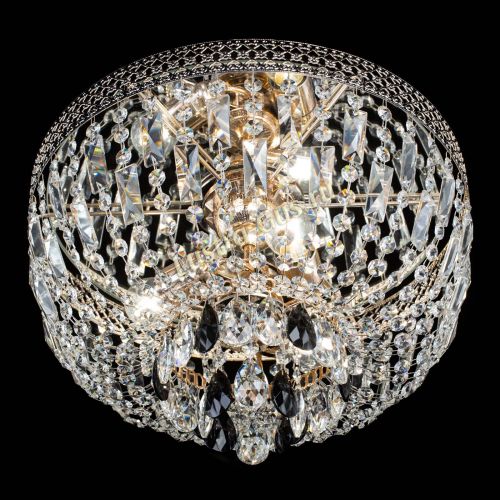 Люстра Венеция Астра №3 черная в Саратове Гусь Хрустальный