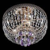 Люстра Венеция Астра №3 фиолетовая в Саратове