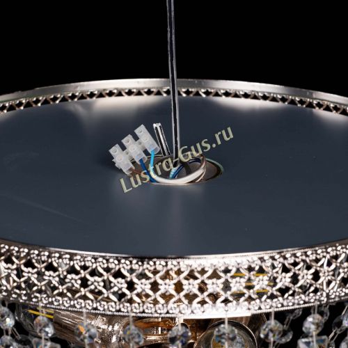 Люстра Венеция Астра №3 фиолетовая в Саратове Гусь Хрустальный