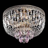 Люстра Венеция Астра №3 розовая в Саратове