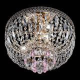 Люстра Венеция Астра №3 розовая в Саратове