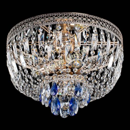 Люстра Венеция Астра №3 синяя в Саратове Гусь Хрустальный