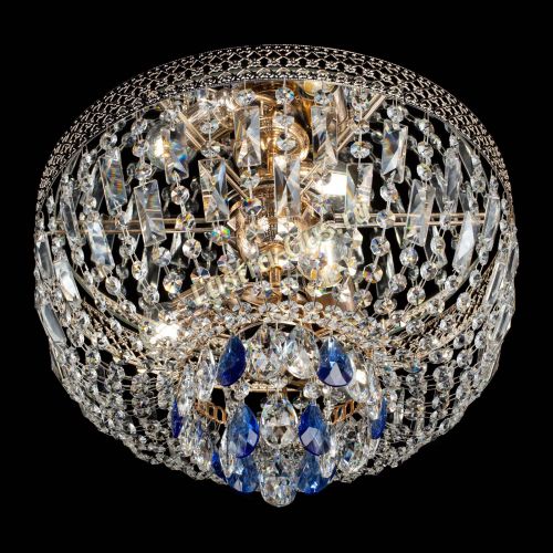 Люстра Венеция Астра №3 синяя в Саратове Гусь Хрустальный