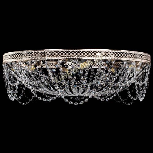 Люстра Венеция Ажур черная в Саратове Гусь Хрустальный